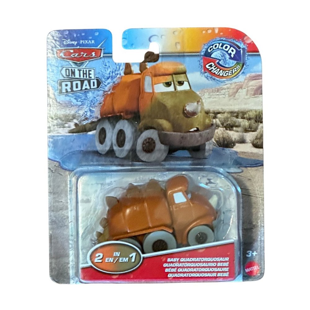 NIP Disney Pixar Cars Baby Quadratorquosaur On The Road Die Cast Metal